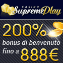 supreme play casino on line bonus gratis